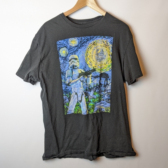 Star Wars Death Starry night